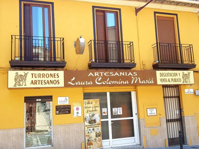Laura Colomina Masiá's shop and obrador in the centre of Jijona, Alicante