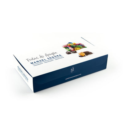 Frutas de Aragón 200 g box from Pastelerías Manuel Segura