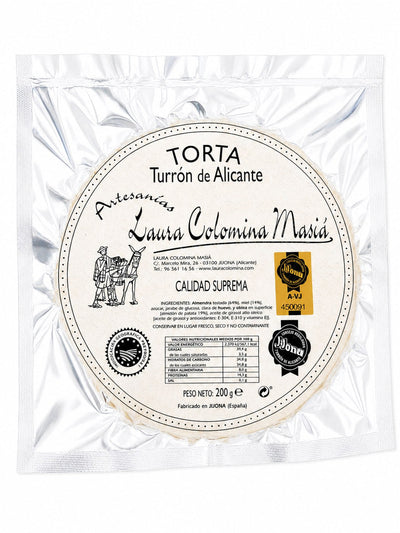 Torta Turrón de Alicante 200 g from Laura Colomina